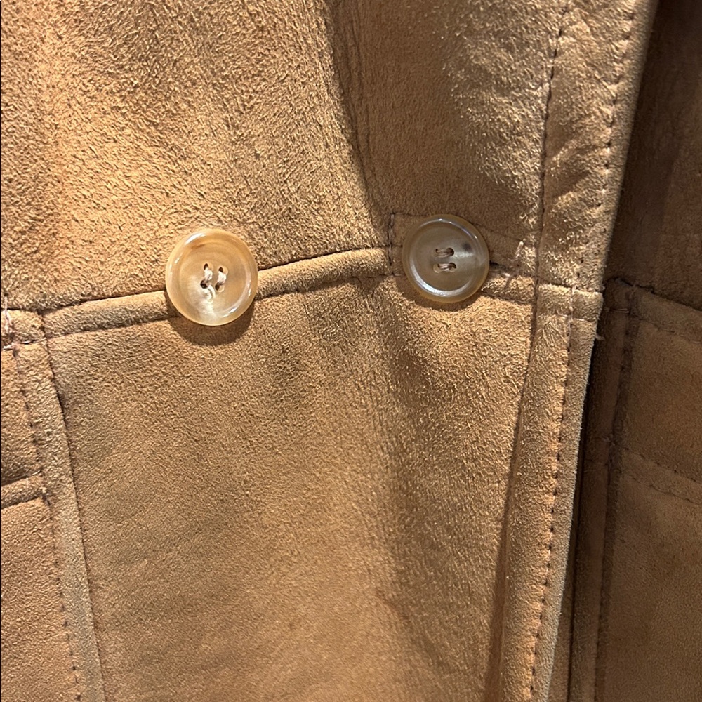 Vintage Sawyer of Napa Shearling Coat With Pockets - Picture 6 of 12